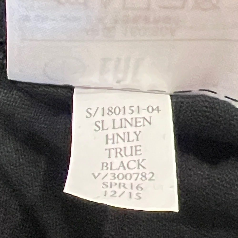 GAP Size XS Black Sleeveless Sheer Tank Top Hi-Low 100% Linen - Picture 7 of 10